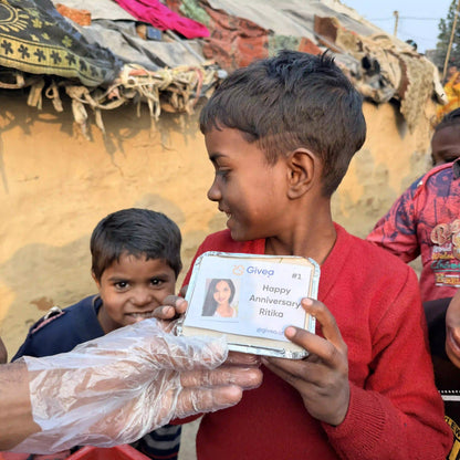 Food Packets with Anniversary Wishes - Givea