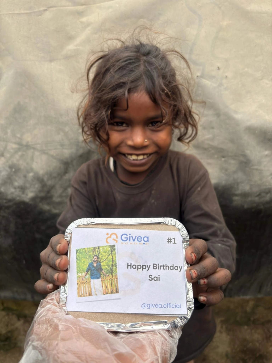 Food Packets with B'day Wishes - Givea