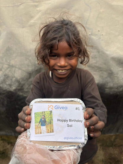 Food Packets with B'day Wishes - Givea