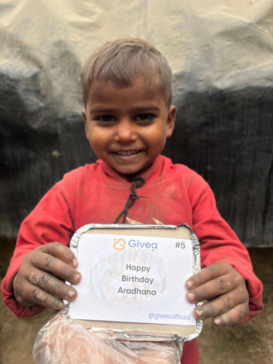 Food Packets with B'day Wishes - Givea