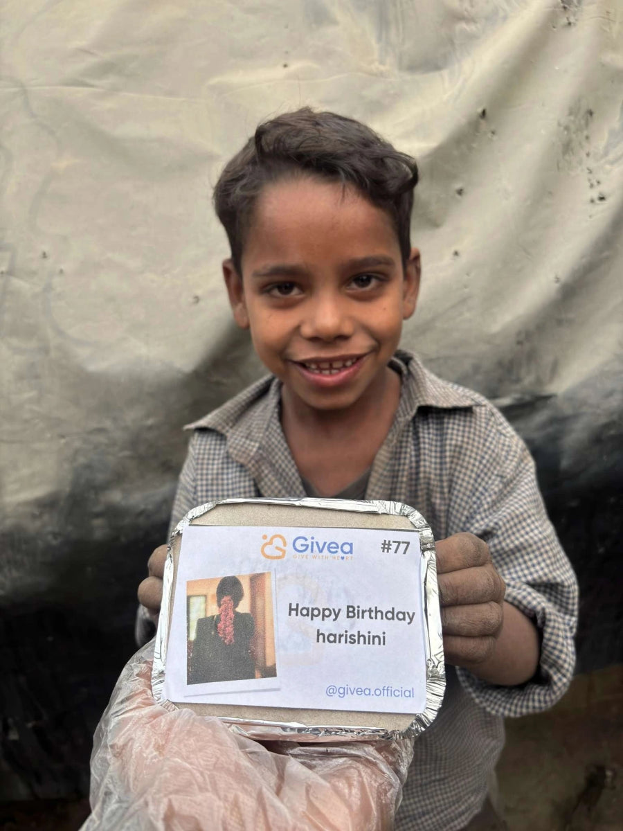 Food Packets with B'day Wishes - Givea