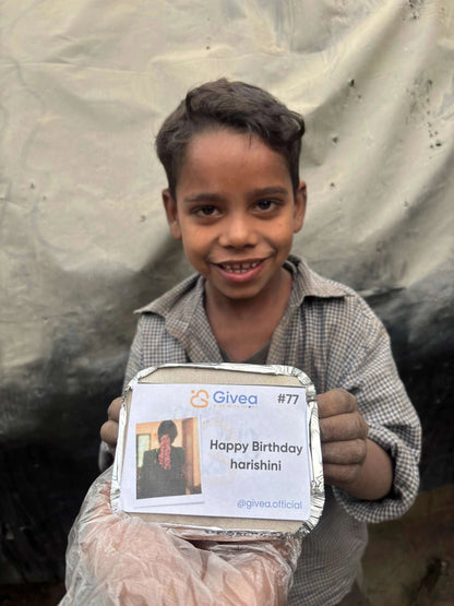 Food Packets with B'day Wishes - Givea