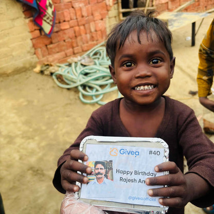 Food Packets with B'day Wishes - Givea