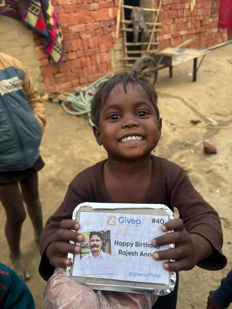 Food Packets with B'day Wishes - Givea