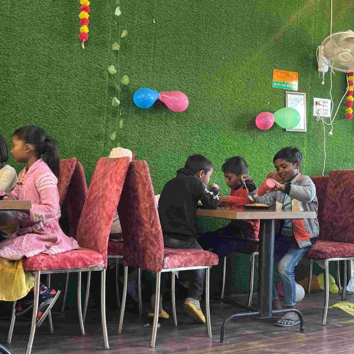 Restaurant Anniversary Party for 20 Underprivileged Kids - Givea