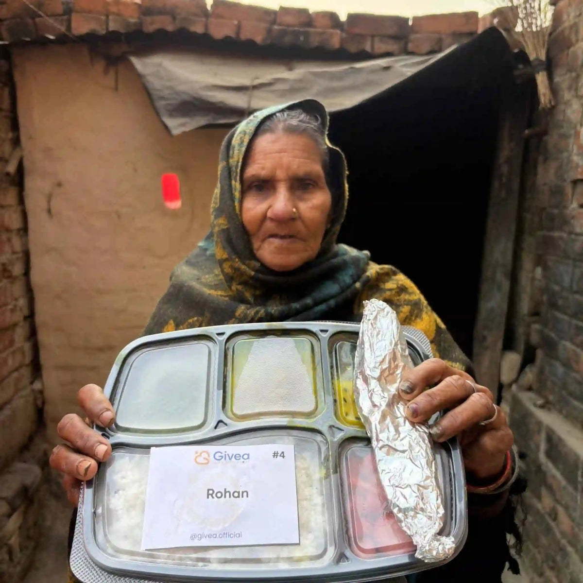 Sponsor a Nutritious Thali for an Elderly Person - Givea