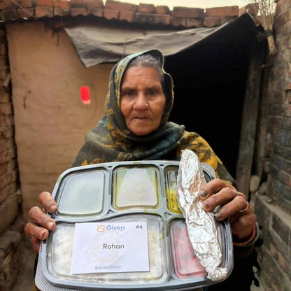 Sponsor a Nutritious Thali for an Elderly Person - Givea