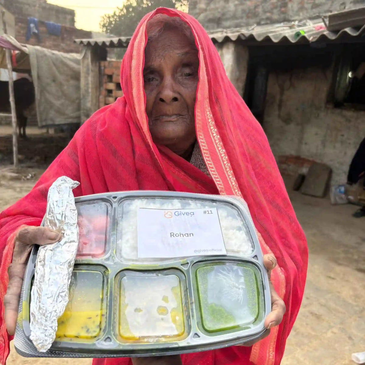 Sponsor a Nutritious Thali for an Elderly Person - Givea