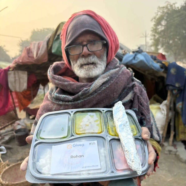 Sponsor a Nutritious Thali for an Elderly Person - Givea