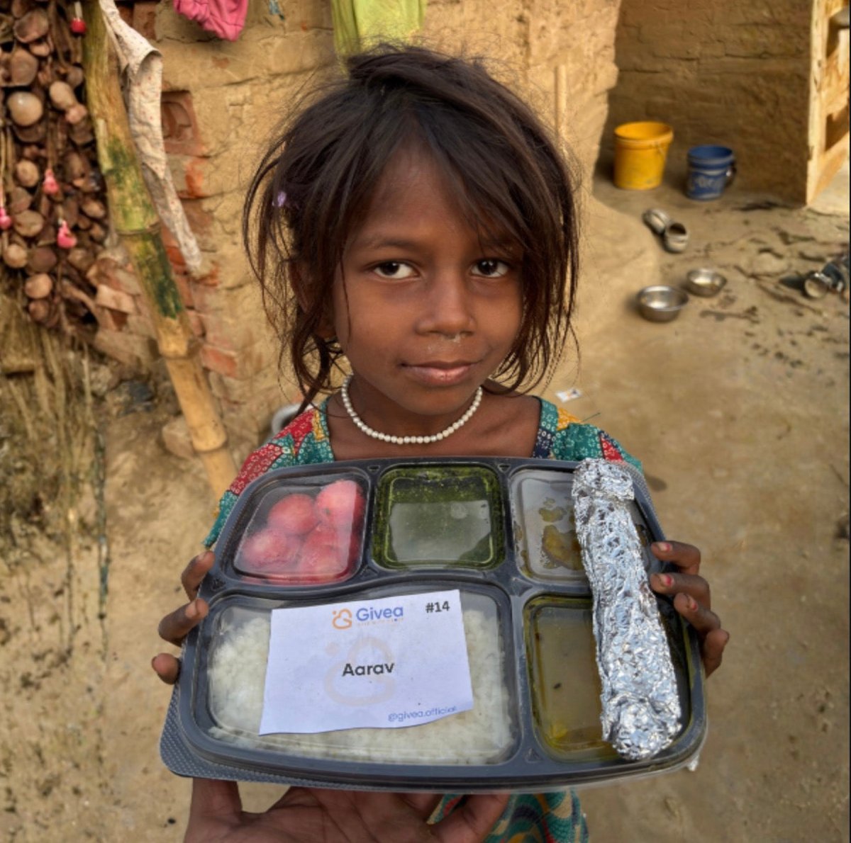 Sponsor a Wholesome Thali for an Underprivileged Child - Givea