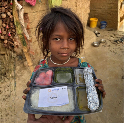 Sponsor a Wholesome Thali for an Underprivileged Child - Givea