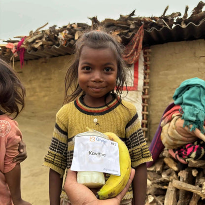 Sponsor Milk & Banana To Underprivileged Kids. - Givea