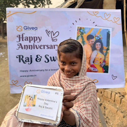 Sweet Little Anniversary Party for Slum Kids (Snacks Incl.) - Givea