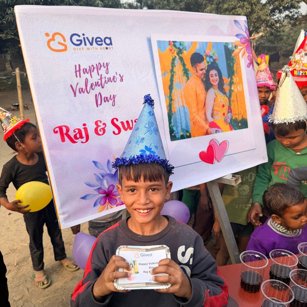 Sweet Little Valentine’s Party for Slum Kids (Snacks Incl.) - Givea