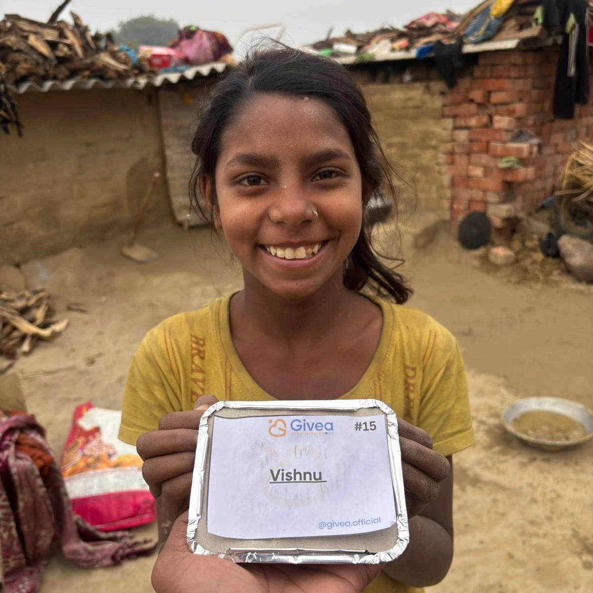 Veg Biryani For Underprivileged Kids - Givea